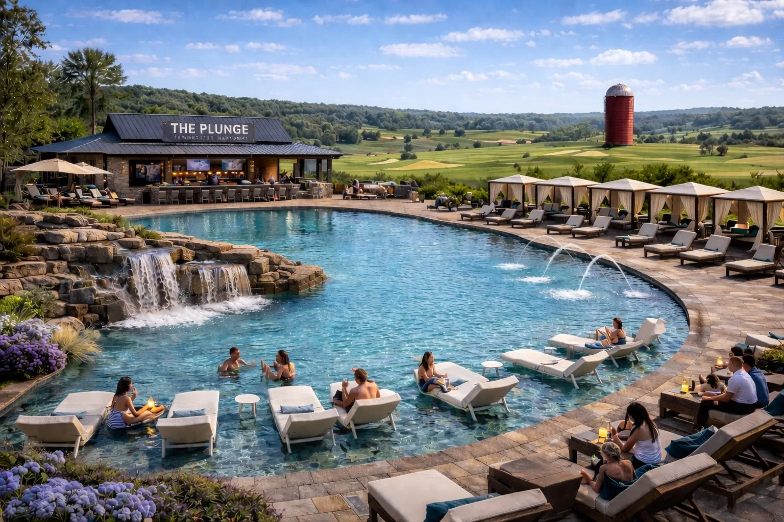 New community pool at Tennessee National